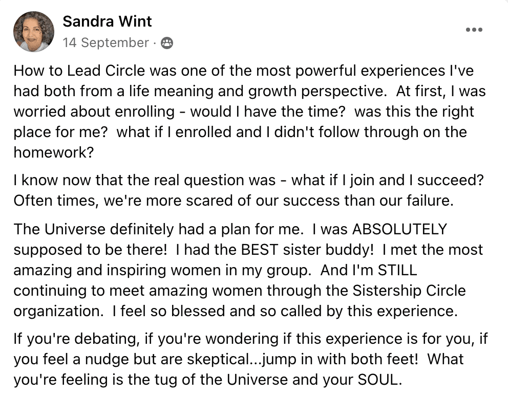 Sandra-Wint_HTLC-Testimonial-FL-FB-Group